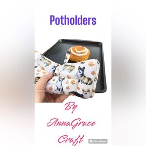 Potholders by AnnaGraceCraft